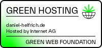 daniel-helfrich.de is hosted green!